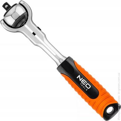 Ключ Neo Tools 08-540 трещеточний 1/4 (5907558435719)