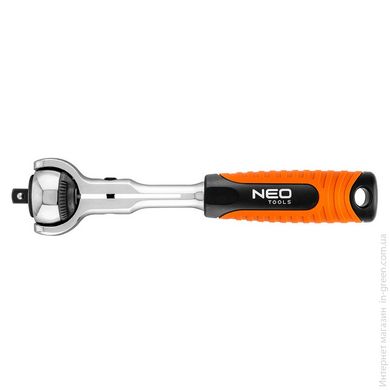 Ключ Neo Tools 08-540 трещеточний 1/4 (5907558435719)