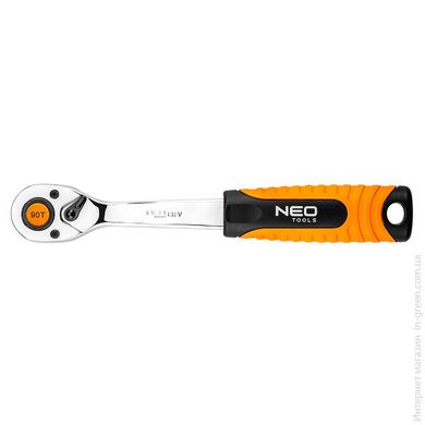 Ключ Neo Tools 08-530 трещеточний 1/4 (5907558435689)