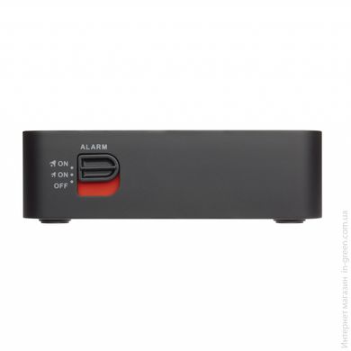 Будильник с беспроводной зарядкой TFA "EASY-CHARGE WIRELESS" (стандарт Qi) и USB-зарядкой (60203001)