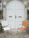 Кресло Papatya Karea біле, база алюминий Фото 2 з 4
