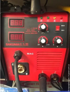 Зварювальний напівавтомат SAKUMA SUPER250