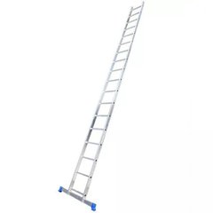 Алюминиевая односекционная лестница 18 ступеней UNOMAX VIRASTAR VSL018