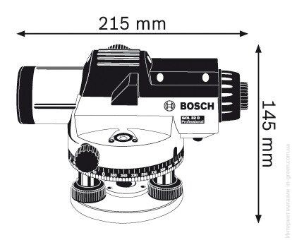 Оптичний нівелір BOSCH GOL 32D (601068500)