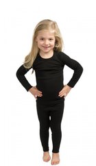 Термокомплект дитячий для дівчинки HCF 9015-9010 (чорний)