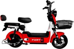 Велоскутер аккумуляторный FORTE LUCKY красный (+Аккумулятор 12V15A/12А 4шт)