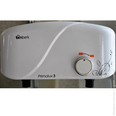 Проточный водонагреватель TIMBERK PRIMALUX WHEL-3 OCS (душ+кран)