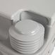 Біотуалет Bo-Camp Portable Toilet Flush 10 Liters Grey (5502825) Фото 17 з 20