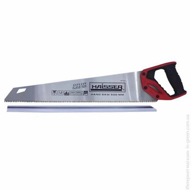 Ножовка по дереву HAISSER 40163 500 мм, 7-8TPI, 3D, SK5, Rapid (102664)