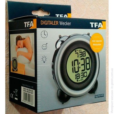 Годинник-будильник TFA (60201601)
