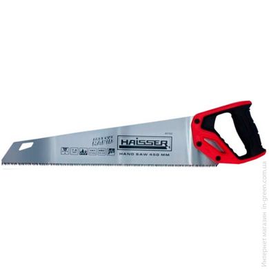Ножовка по дереву HAISSER 40166 450 мм, 11TPI, 3D, SK5, Direct (107567)