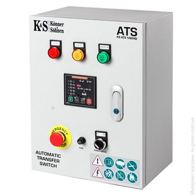 Блок автоматики KONNER&SOHNEN KS ATS 1/40HD