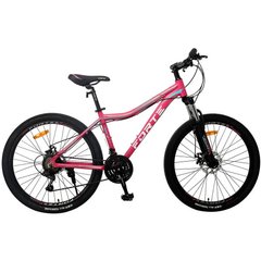 Велосипед женский FORTE VESTA (117114) алюм. рама 16", колеса 26", розовый