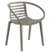 Кресло Papatya Mambo серо-коричневое Фото 1 из 10