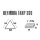 Тент HIGH PEAK Bermuda Tarp 360 Grey (10019) Фото 3 з 3