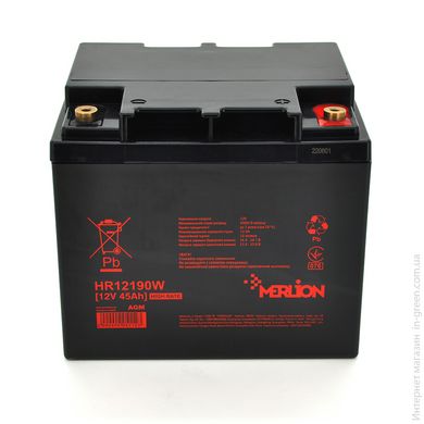 Аккумуляторна батарея MERLION HR12190W